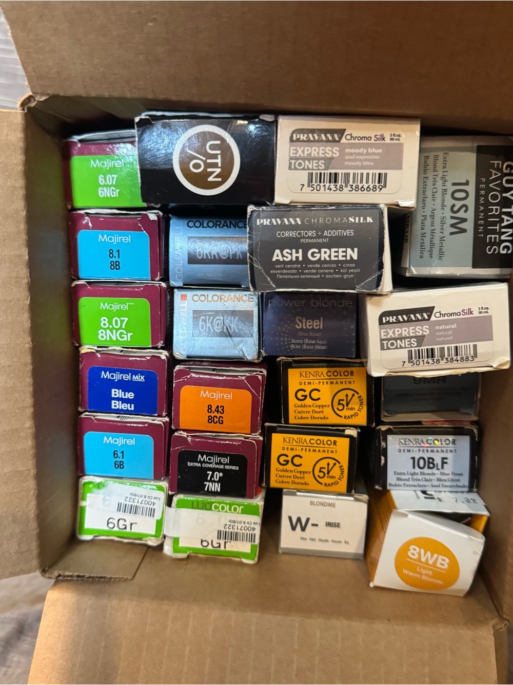Assorted Hair Color Boxes - Multiple Brands - unopened